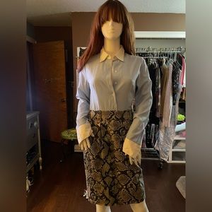 Beautiful one piece, love the mixing of prints size 4